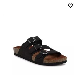 Womens Black Mountain Sandals